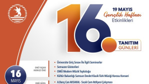 “16. OMÜ Tanıtım Günleri” için Geri Sayım Başladı