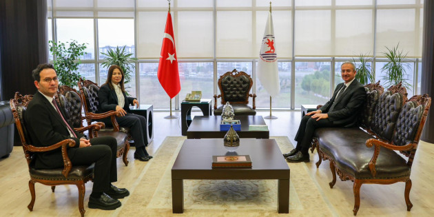 Çarşamba Belediye Başkanı Dündar’dan Rektör Aydın’a ziyaret