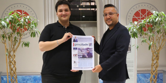 Genç İfade Gazetesi İletişim Başkanlığı İstanbul Bölge Müdürü’ne Takdim Edildi