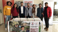 Öğrencilerden Afrin için anlamlı etkinlik